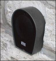 10 ditec fotocella falra szerelve