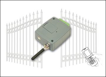 17 gsm gate controll